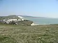 From Eastern side of Tennyson Down; looking towards Freshwater Bay