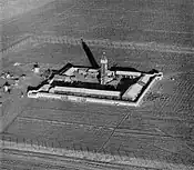 Aerial view of Bet Yosef, 1938.
