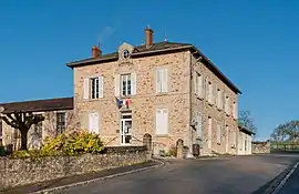 Town hall of Saint-Priest-Ligoure