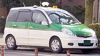 Taxi specification (facelift, Japan)