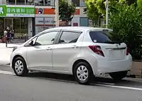 2014 facelift: Vitz 1.3F 5-door (Japan)