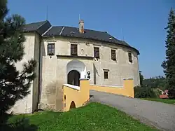Tršice Castle, today the municipal office