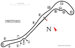 Layout of the Salzburgring