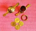 Traditional brass presser used for sevai/idiyappam and various other snacks.