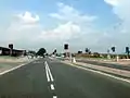 Traffic intersection at Jalan Goh Hock Huat leading to the Klang third bridge (north side)