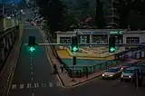 Mast-arm traffic lights in Ekiti State, Nigeria