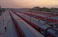 Trains at Dibrugarh Station