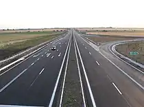 Trakia motorway near Nova Zagora
