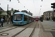 A tram in Chemnitz