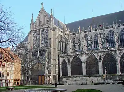 The north transept