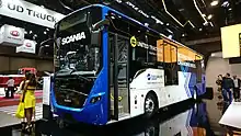 Laksana Cityline3 bodied Scania K250IB for TransJakarta BRT