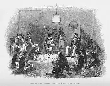 Signing of the Treaty of Labuan 18 Dec 1846