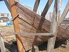 Building a carvel boat at Quee Ngon, Vietnam