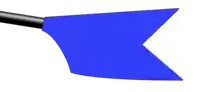 Image showing the rowing club's blade colours