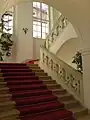 A stairway in the palace