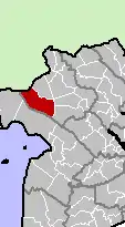 Location in An Giang province