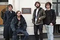 Tribes outside BBC's Maida Vale Studios in January 2011.