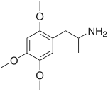 Chemical structure of TMA-2
