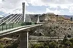 Triplets bridges in la Paz, Bolivia