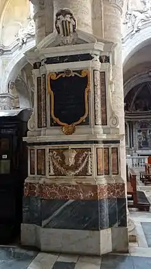 The tomb of the Trivulzio Cardinals