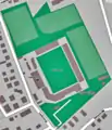 Site plan of the Sportpark Ronhof