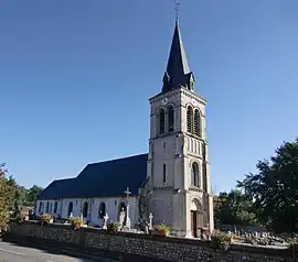 The church in Trouville-la-Haule