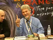 Troy Denning at the 2007 Lucca Games