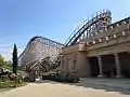 Station of roller coaster Troy.