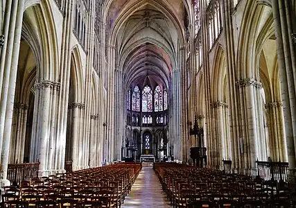 The nave, looking east
