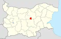 Tryavna Municipality within Bulgaria and Gabrovo Province.