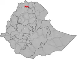 Location of Tselemti