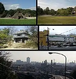Upper: Kijo ParkMiddle:Tsuchiura Castle, Tsuchiura StationLower:Skyline