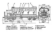 Technical drawing - TU8P