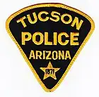 Patch of Tucson Police Department