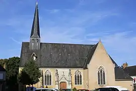 The church of Saint-Pierre and Saint-Paul, in Tuffé