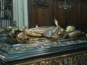 Tomb of Mary of Burgundy, 1501. Church of Our Lady, Bruges