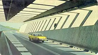 Tunnel exit (ca. 1970)