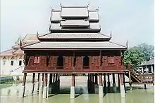 Library, Thung Si Mueang temple