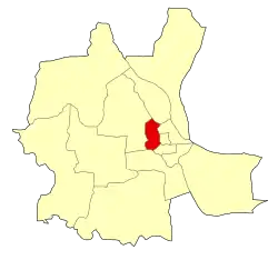 Location of Tuol Kouk within Phnom Penh