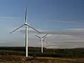 Turbines at Whitelee Wind Farm