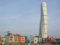 Turning Torso in the background