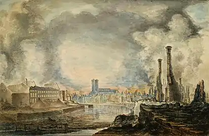After the Great Fire of Turku, 1827