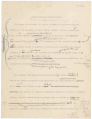 Draft report of study results up to 1949, page 1