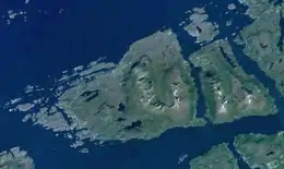 Satellite image of Tustna from NASA