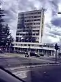 View at the Government Building of Tuzla Canton day after it was burned down; date: 8 February 2014