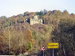 Gvozdansko, castle ruin