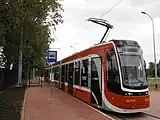 Twist tram in Częstochowa