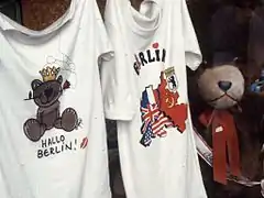 Bear themed T-shirts, from 1984.