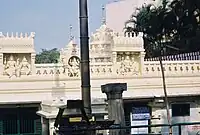 Entrance of the ancient Sri Gavi Gangadareshwara Temple (cave temple) renovated by Kempegowdas