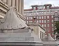 2015 image of Scottish Rite Temple sphinxes, 1930